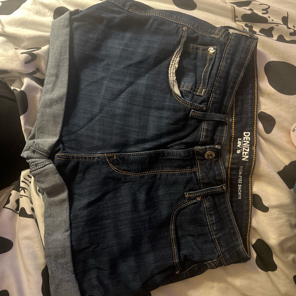 Denizen from Levi's Deep Blue Denim Shorts
